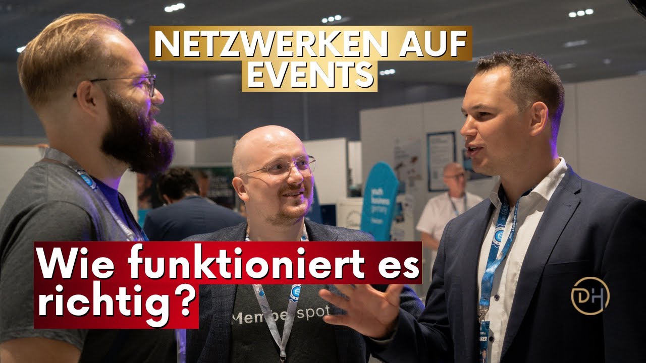 Wie du ganz einfach Netzwerken kannst auf Events?