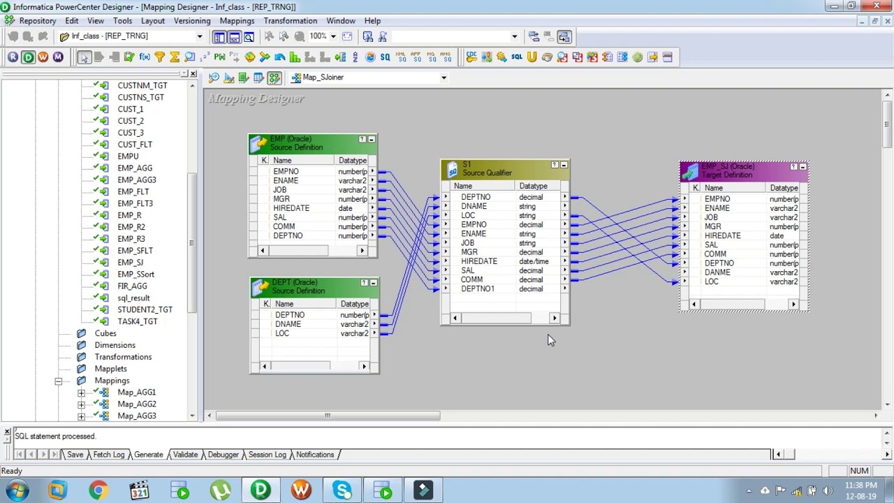 Source Qualifier as Joiner in informatica