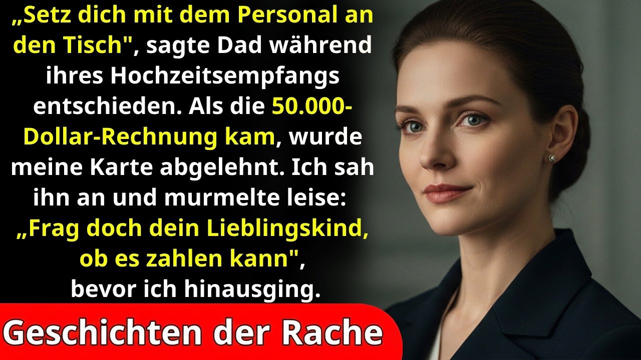 „Sie beleidigten mich auf der Feier meiner Eltern – also ließ ich ihre Rechnung platzen“