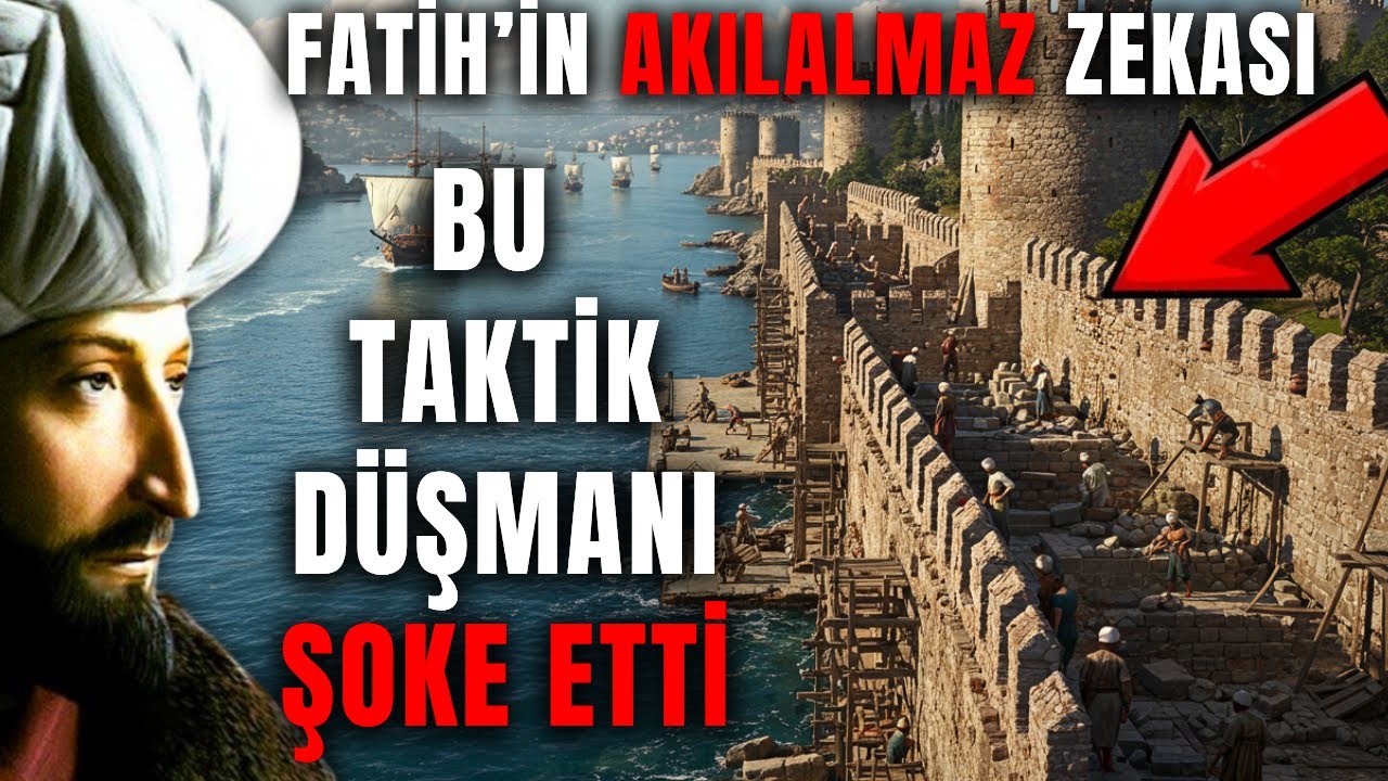 TARİHİN EN İYİ İCADI: FATİH SULTAN MEHMET'İN RUMELİ HİSARINDAKİ SES TUZAĞI!