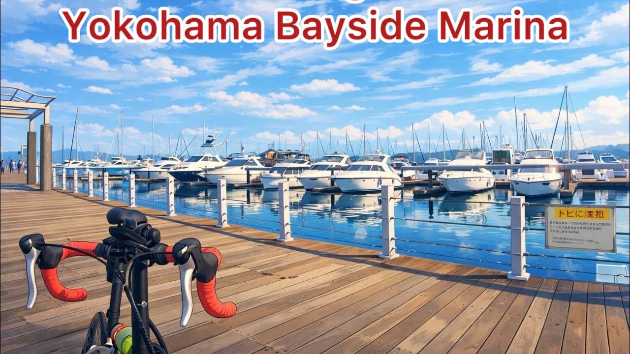 Relaxing at Yokohama Bayside Marina | #Gaijin Seikatsu 006 (Y2026) #japan #bicycle #relaxing 