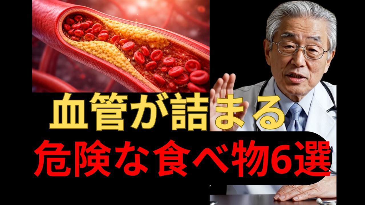 【必見】実は毎日食べている…血管を詰まらせる危険な食べ物6選【医師が警告】で健康を守る