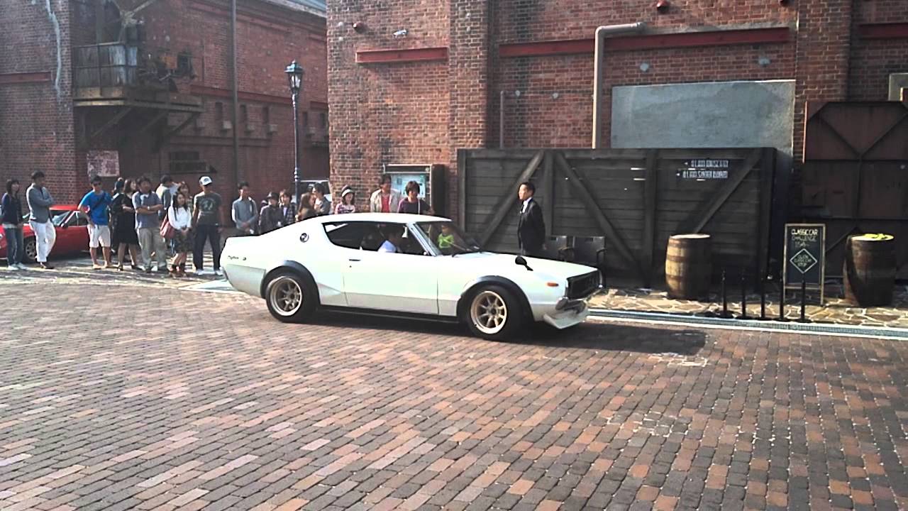 Nissan Skyline Kenmeri GTR  Ride On ケンメリGT-R     KPGC110 　Exhaust Sound
