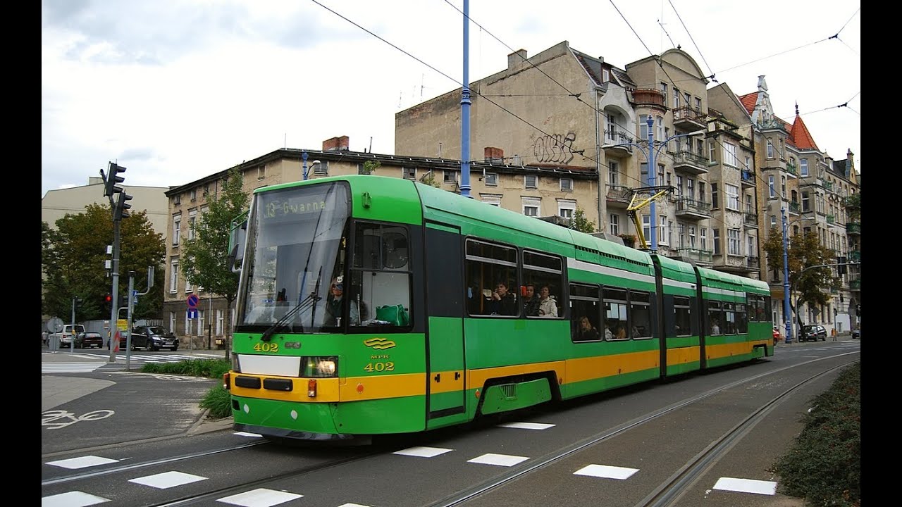 Die Straßenbahn in Posen , ( Trams in Poznań )