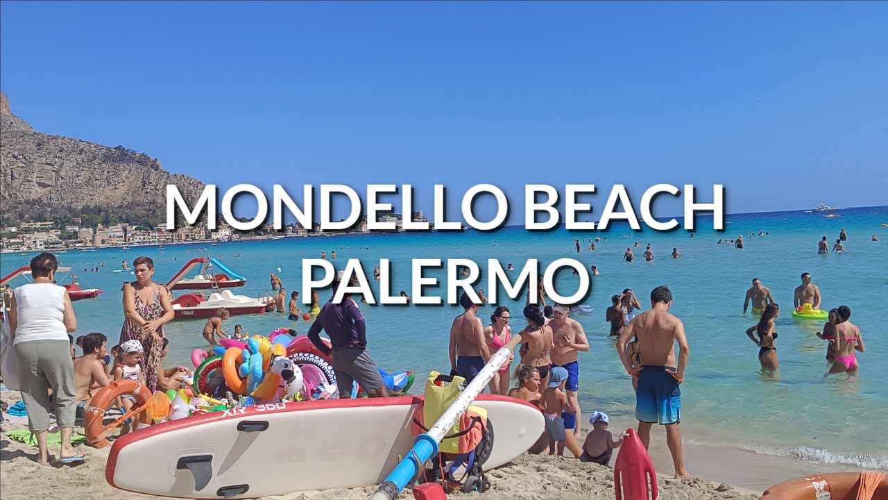 Mondello Plaža Palermo Sicilija Italija Posetiti ili Ne??