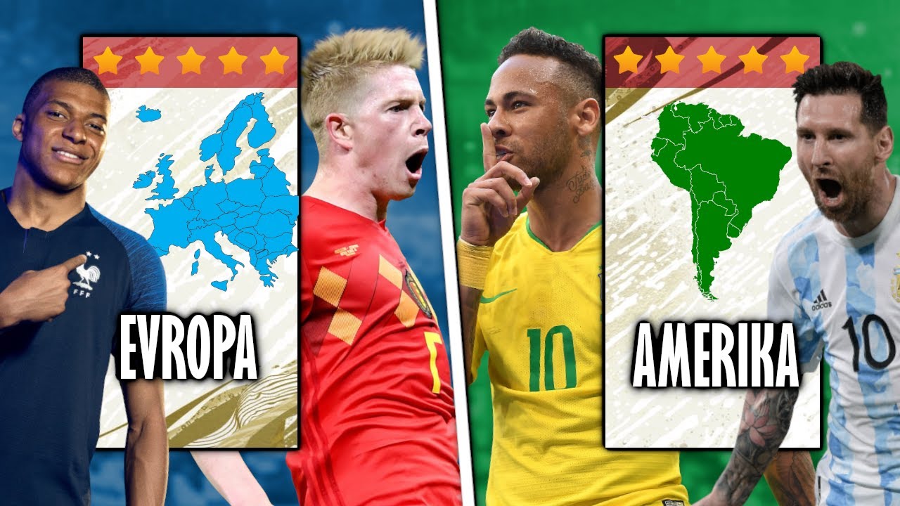 Tým EVROPY vs. Tým AMERIKY! [FIFA 23 Experiment]