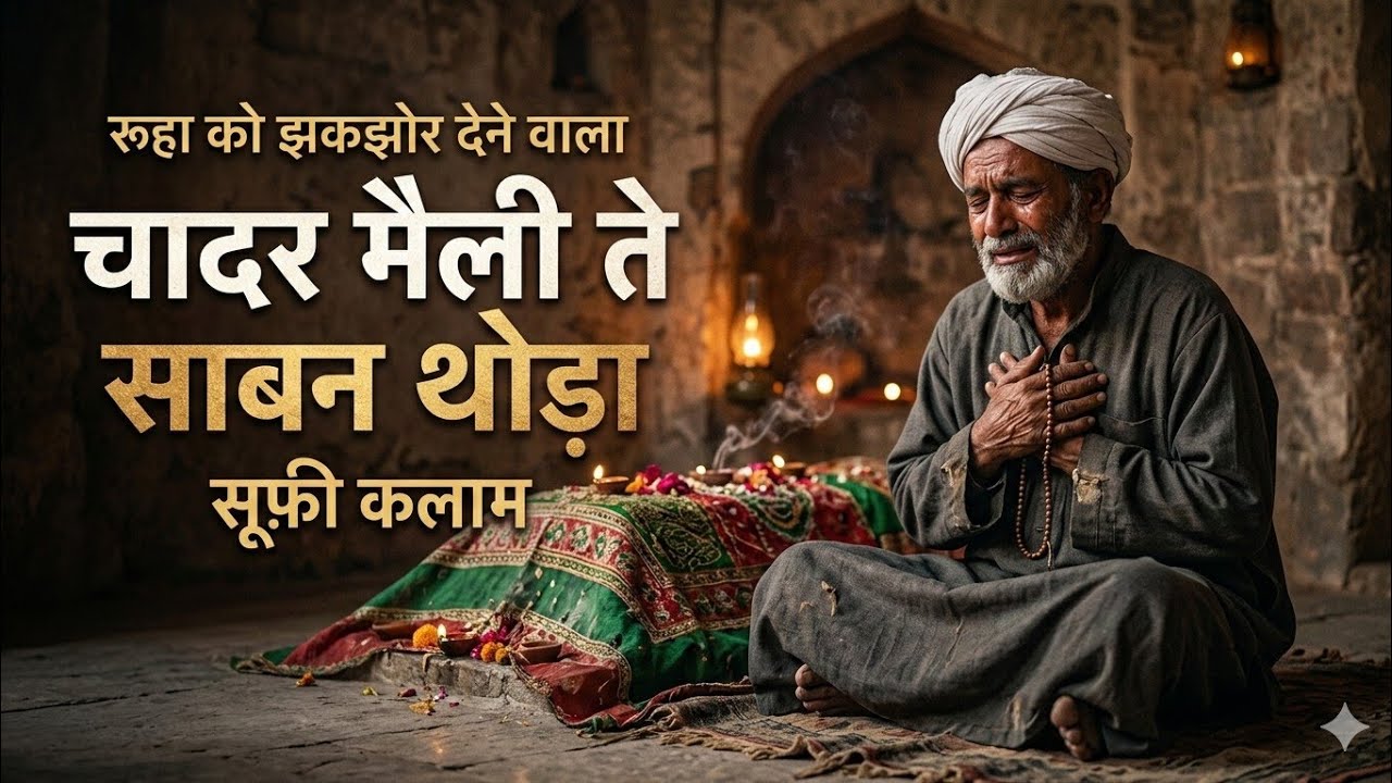 चादर मैली ते साबन थोड़ा | रूह को झकझोर देने वाला सूफ़ी कलाम