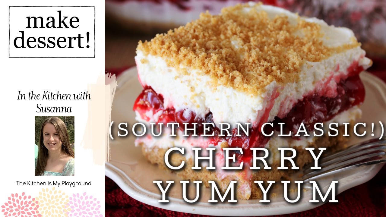 No Bake Cherry Yum Yum