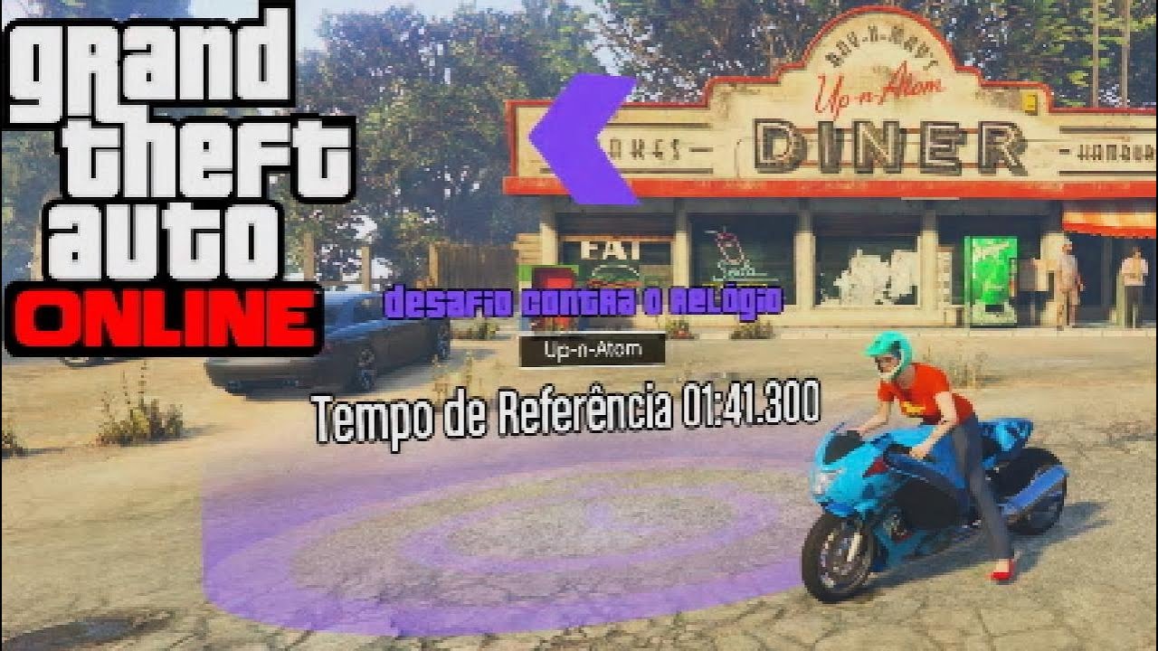 GTA ONLINE: Desafio Contra o Relógio- Up-n-Atom