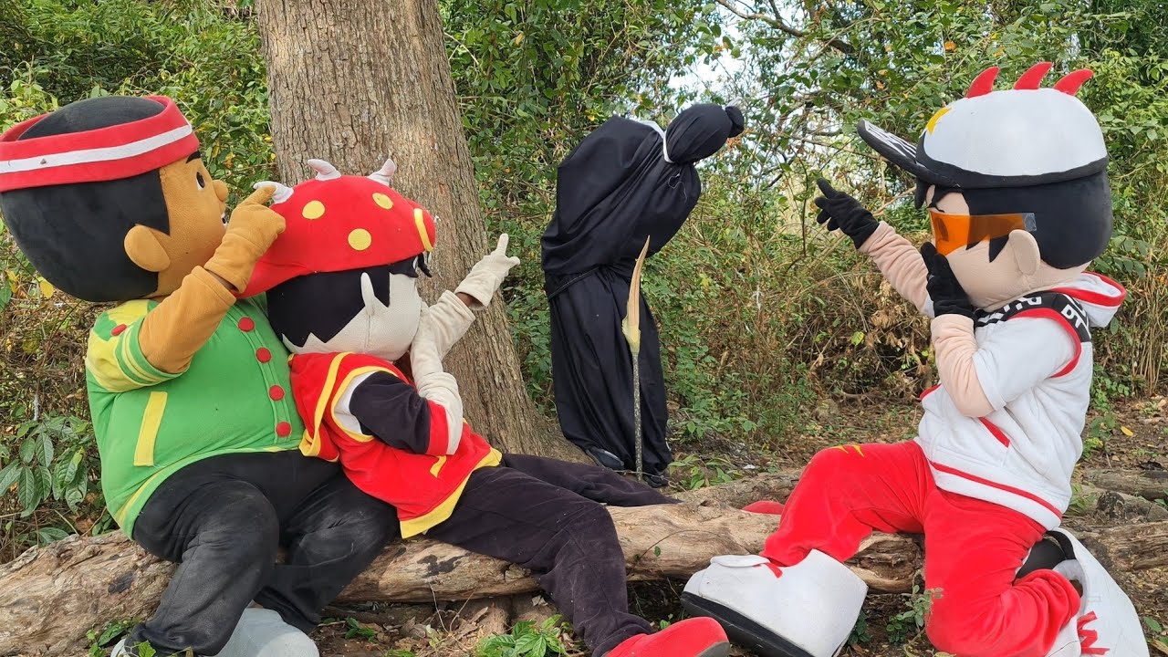 BADUT BOBOIBOY DIPRANK POCONG HITAM
