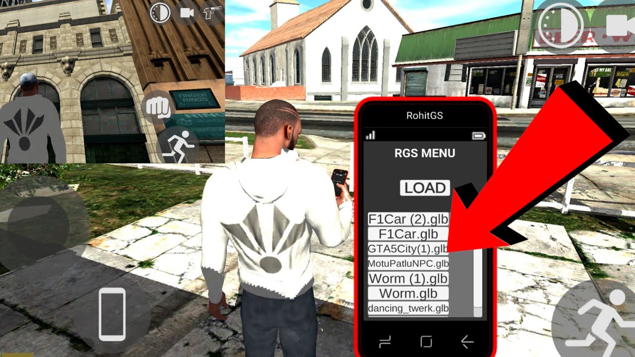 GTA V Mod in INDIAN BIKE DRIVING 3D 🤯🔥 || kaise kare Load GTA 5 Mod Link in Indian Bike Driving 3D