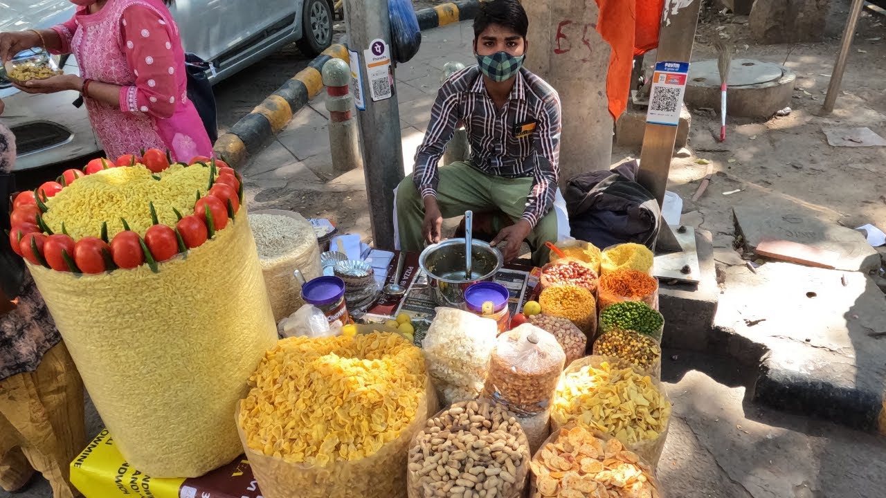 Bhel Puri Street Food
