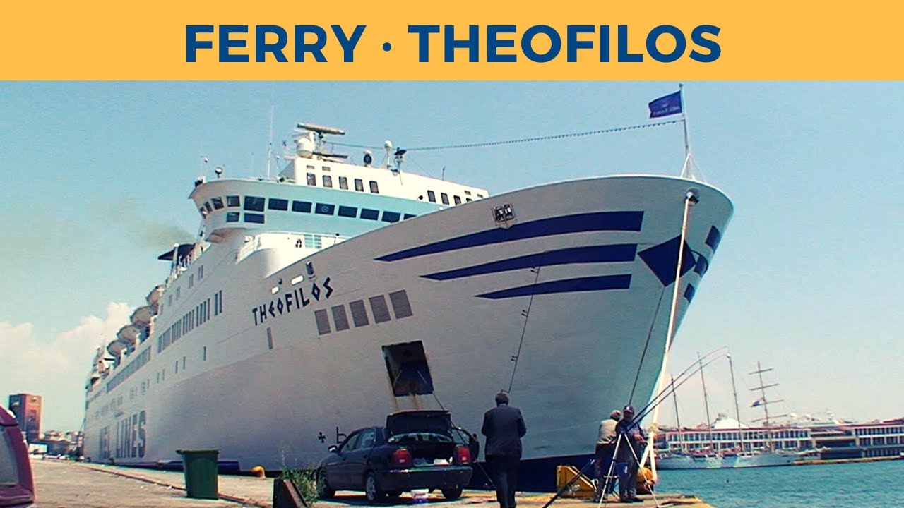 Classic Ferry Video 2007 - Departure of ferry THEOFILOS, Piraeus (NEL Lines)