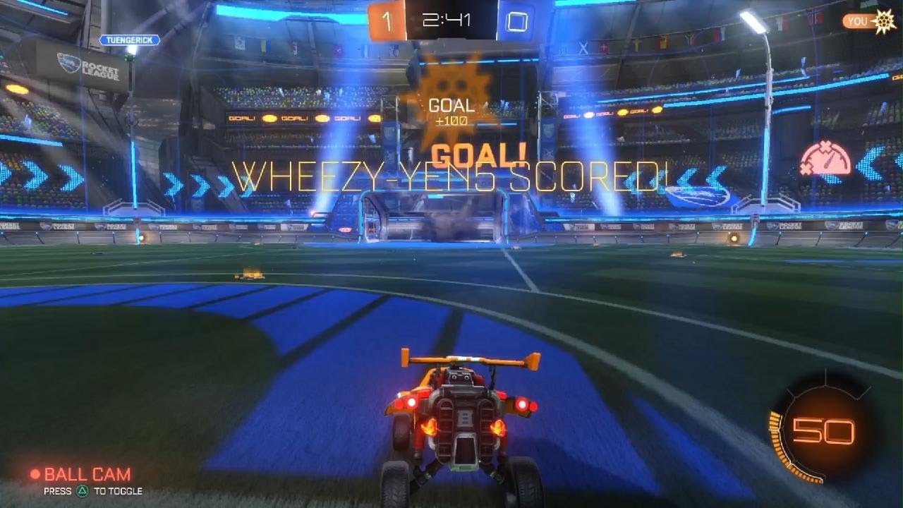 Rocket League mvp performance 3v3
