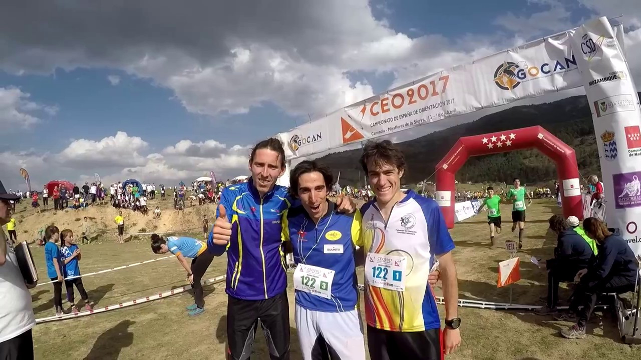Resumen campeonato de España de orientacion 2017 modalidad Relevos