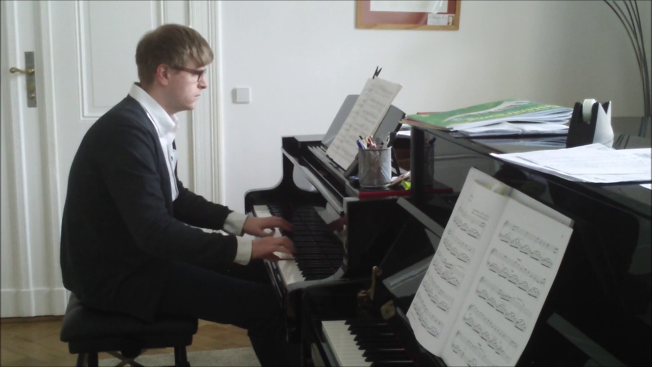 Die Russische Klavierschule Band 2 Nr 51 Sonatine C dur Kuhlau op 55 Nr 1, 1Satz
