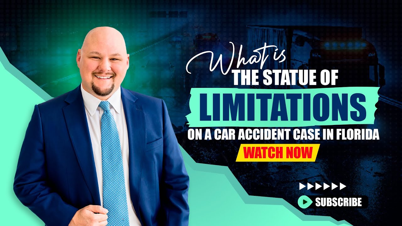 Statute of Limitations for Personal Injury Cases in Florida  || Tampa Personal Injury Lawyer Advice