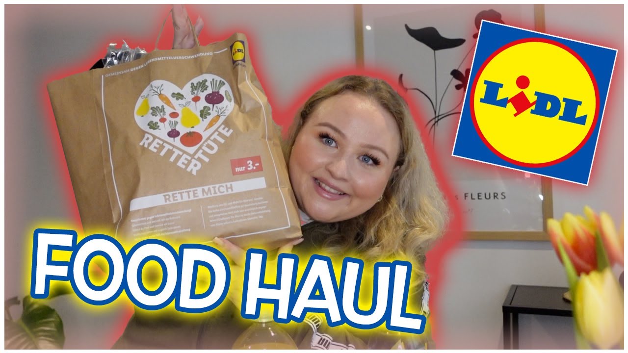 🛒 LIDL FOOD HAUL 🤍