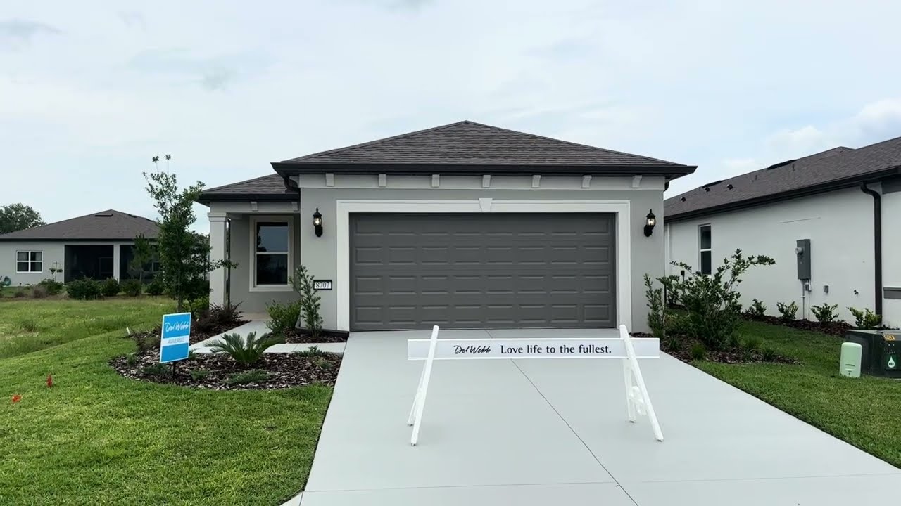 Del Webb Stone Creek, Ocala, FL - Contour Quick Move In - Lot 374 Bridlewood