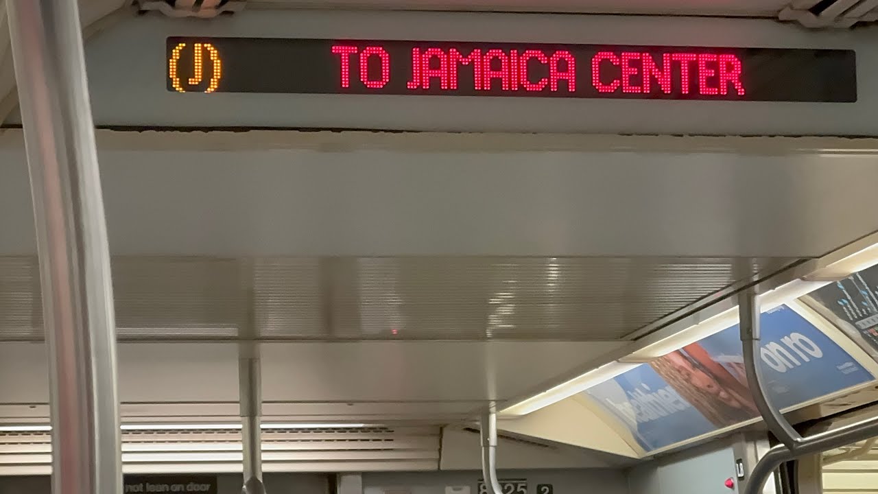 BMT Nassau St Line: R143 (J) Train [Broad St to Jamaica Center #SkipStop]