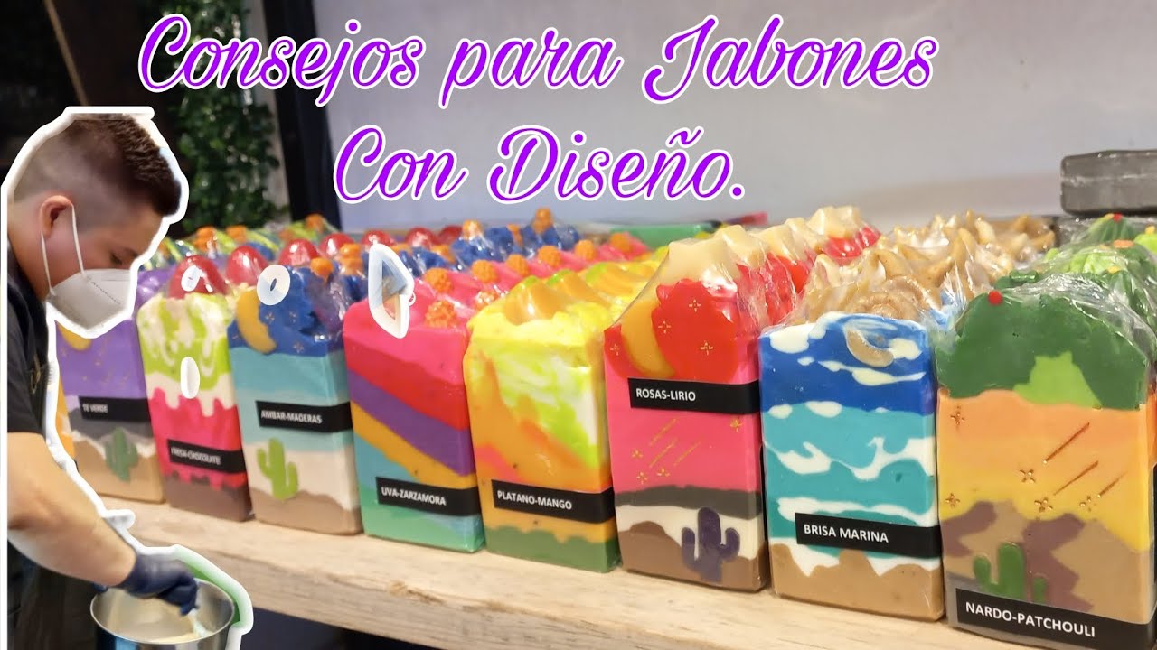 Consejos técnicos para elaborar jabones con diseño.  Parte 1