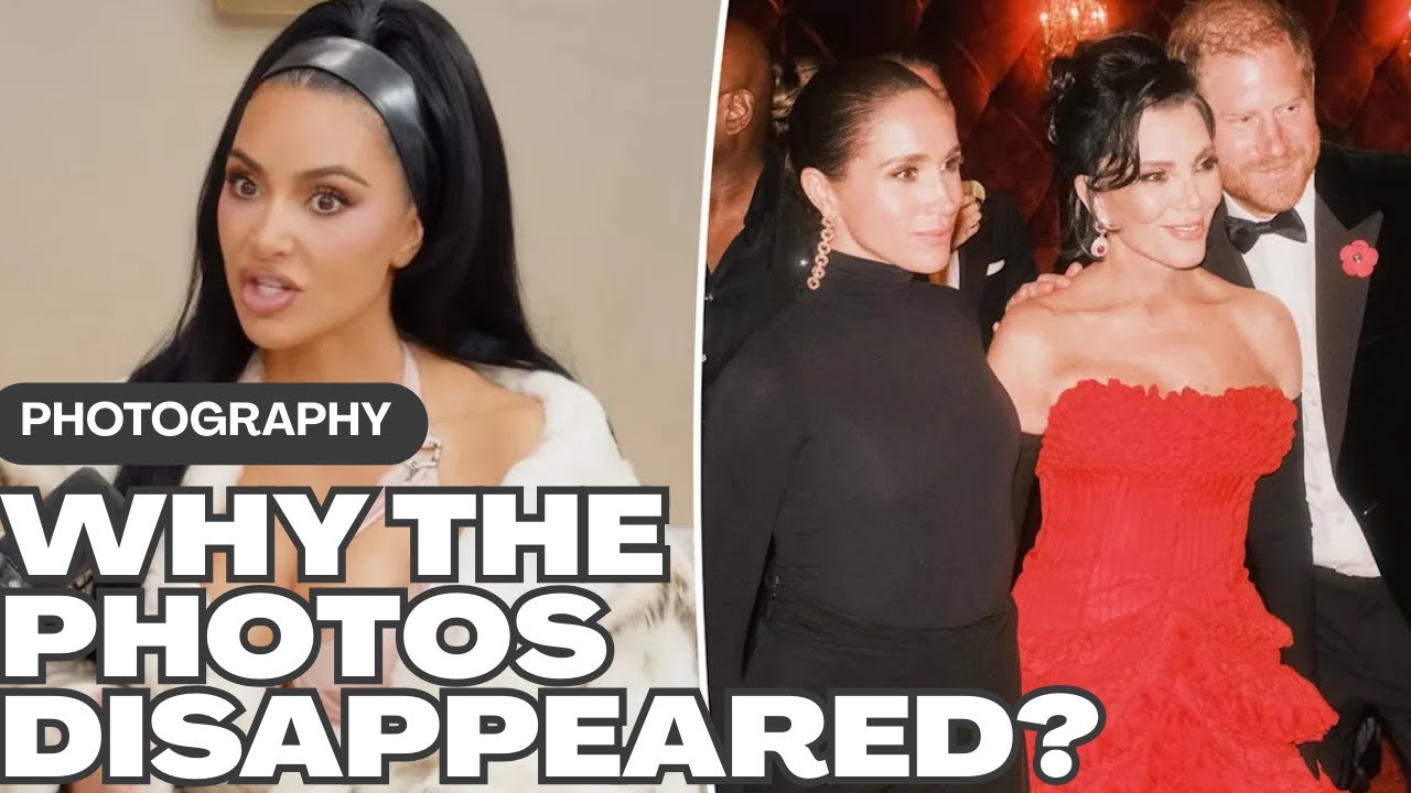 Kim Explains Why Harry & Meghan’s Party Photos Were Deleted 😮📸
