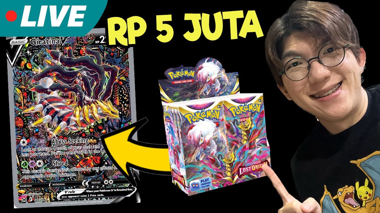 LIVE BOX BREAK + SHOPPING KARTU POKEMON & KAMEN RIDER