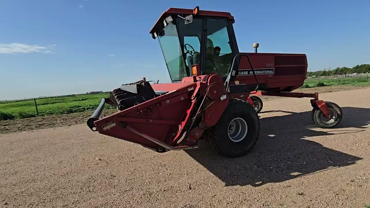 BigIron Auctions- Geihsler International 8830 Windrower- July 2025