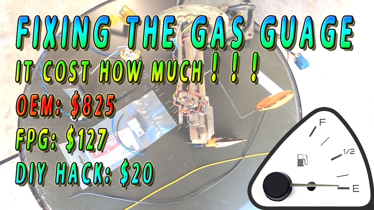 Making the Gas Gauge Work Again - FPG 240sx Fuel Sending Unit Install +   Cheaper Alternative Hack