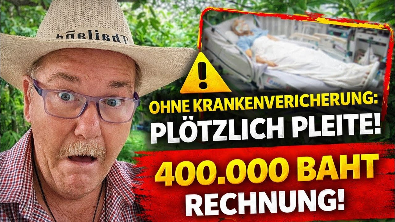 „Ohne Krankenversicherung in Thailand? Dieser Fehler kostet Tausende!“ 