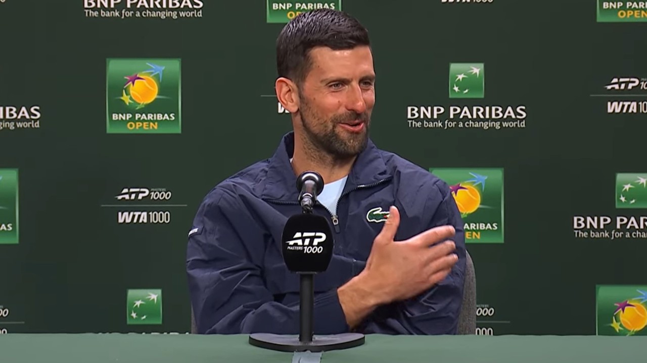 BNP Paribas Open 2026 - Novak Djokovic's tribute to Gaël Monfils : 