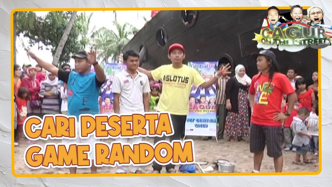 CARI PESERTA GAME RANDOM | CAGUR ON THE STREET