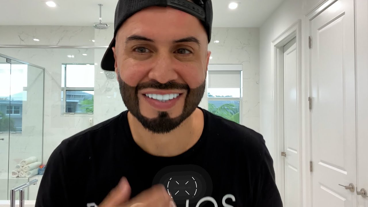 😳 😅 Before and After New Beard & Hair Dye Color Kit