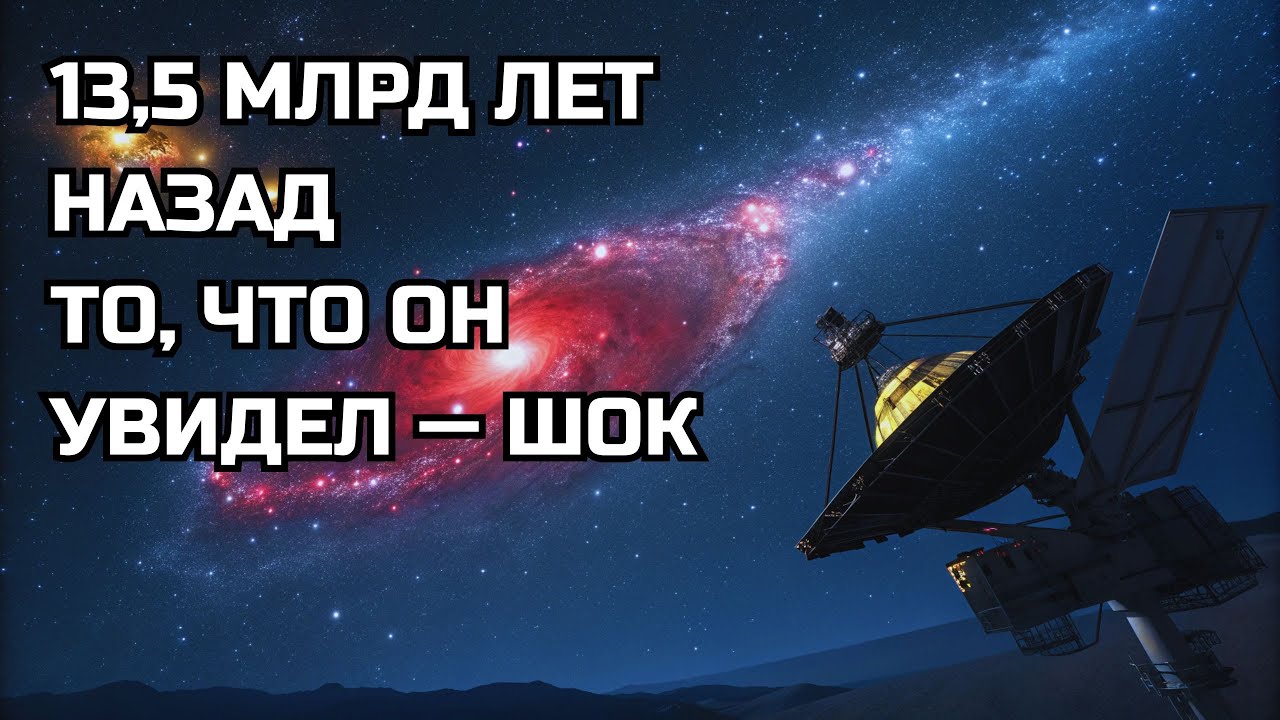 Джеймс Уэбб заглянул на 13,5 миллиардов лет назад… и то, что он нашёл, шокирует