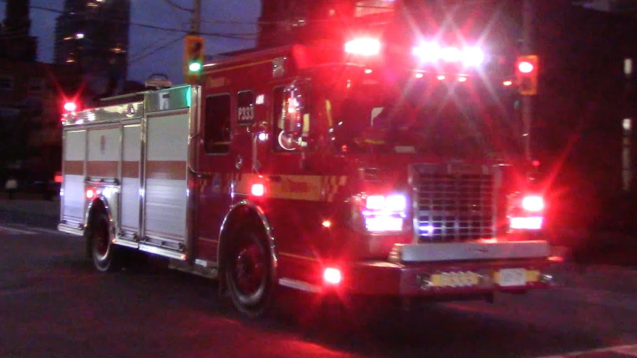 Multiple Toronto Fire & EMS Responding - Compilation