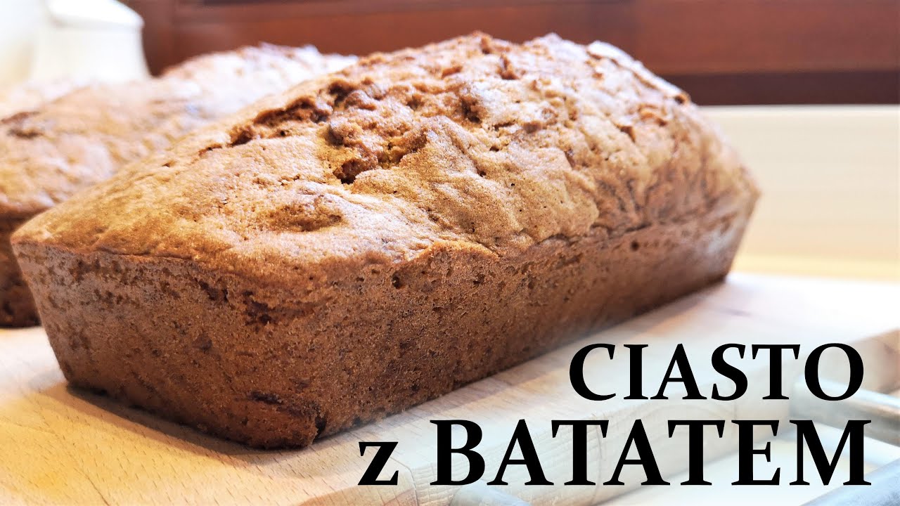 Ciasto z BATATAMI- proste i szybkie w wykonaniu