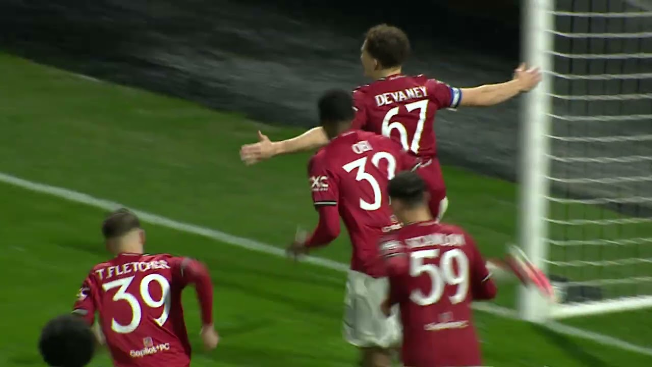 Notts County v Manchester United U21 Highlights