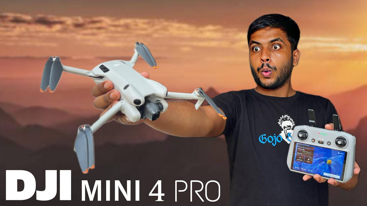 DJI Mini 4 Pro  - The Best Drone Experience In India ? 🔥