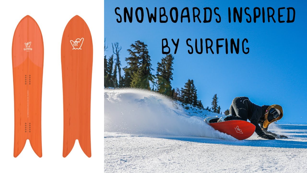 4'6 Minni Fish - Snowboards Inspired by Surfing