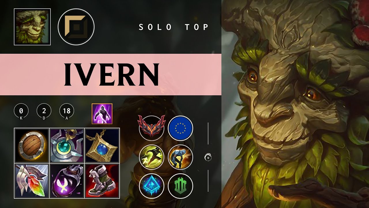 Ivern Top vs Riven - EUW Grandmaster Patch 26.02