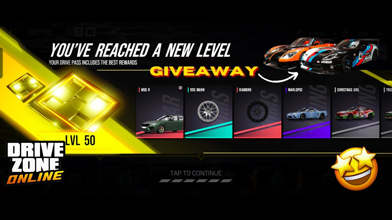 Unlock ALL VIP Drive Pass Rewards New MS5 OFF ROAD HAKA S BK Drive zone online 1.2.0