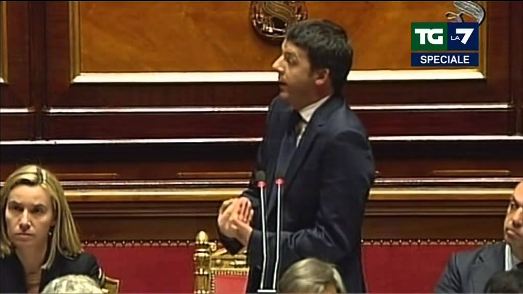 Fiducia al Senato - Il discorso di Matteo Renzi (24/02/2014)