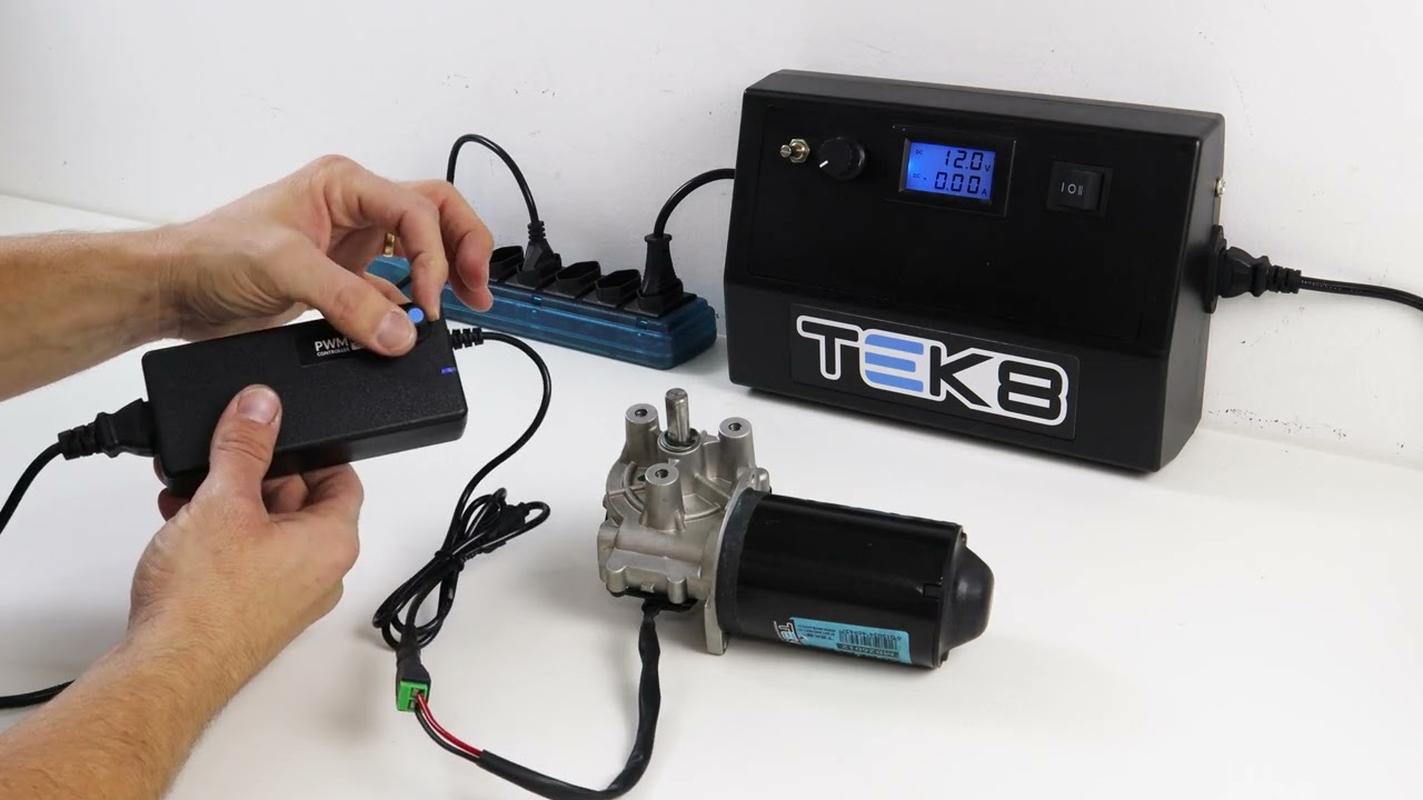 Motor Motorredutor Motor Redutor 60 RPM Controlador de Velocidade PWM  - AC / DC