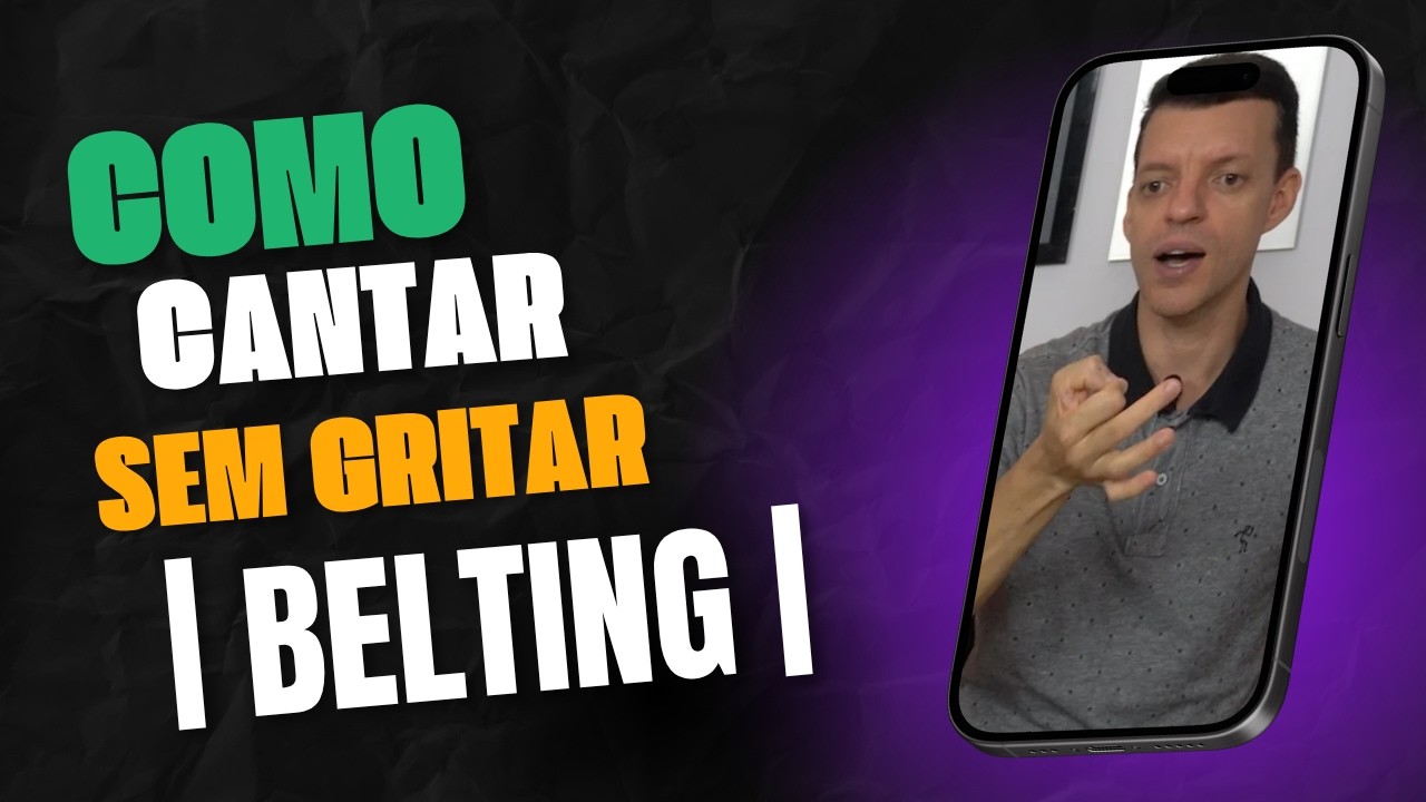 AULA DE CANTO - COMO BELTAR COM POTÊNCIA