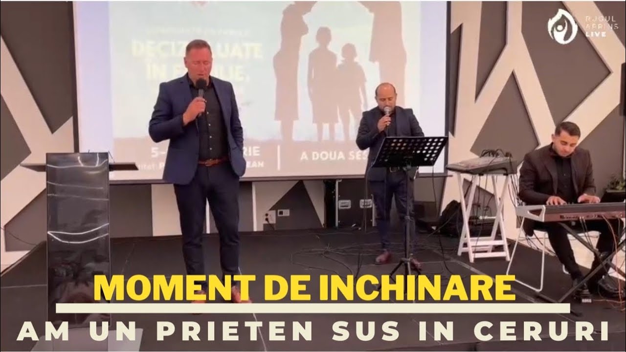 Biji din Barbulesti - Am un prieten sus in ceruri (moment de închinare la Conferinta pentru familii)