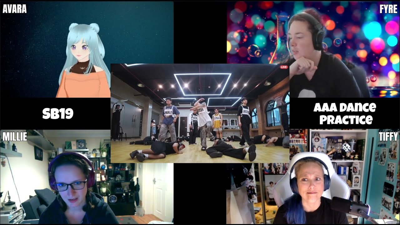 SB19 ACON 2025 Dance Rehearsal Video 'DAM+8TonBall+DUNGKA+Crimzone' Reaction #sb19 #ppop #reaction