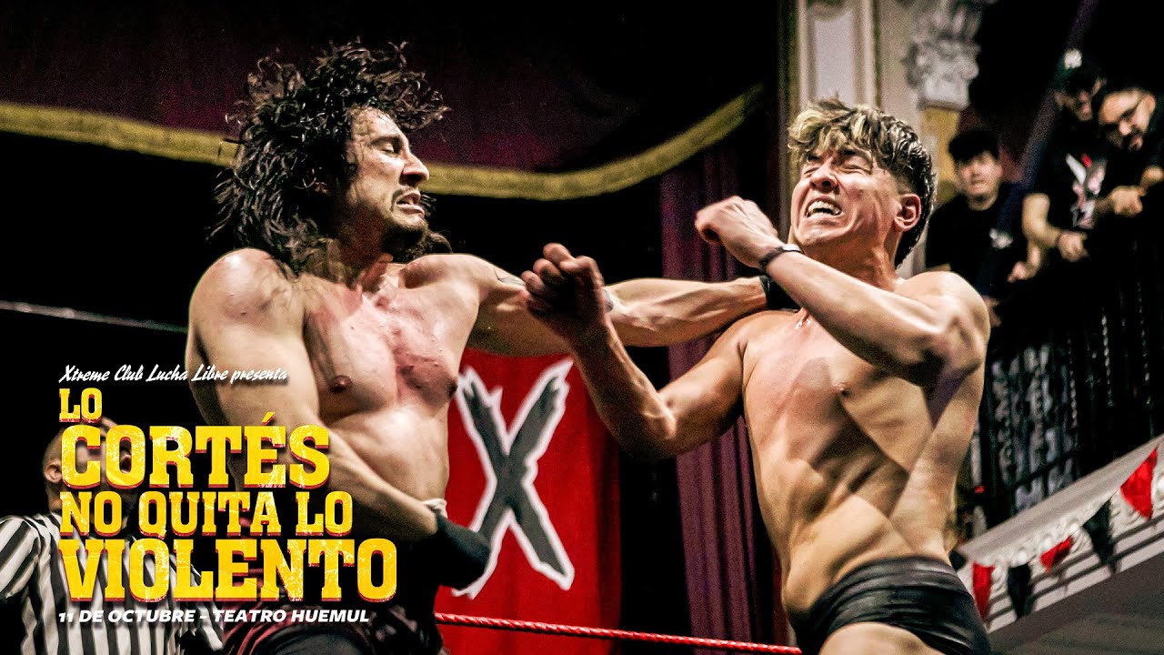 Joagen Rock (c) vs Hans Kaempfer · LO CORTÉS NO QUITA LO VIOLENTO · Lucha Libre Chilena
