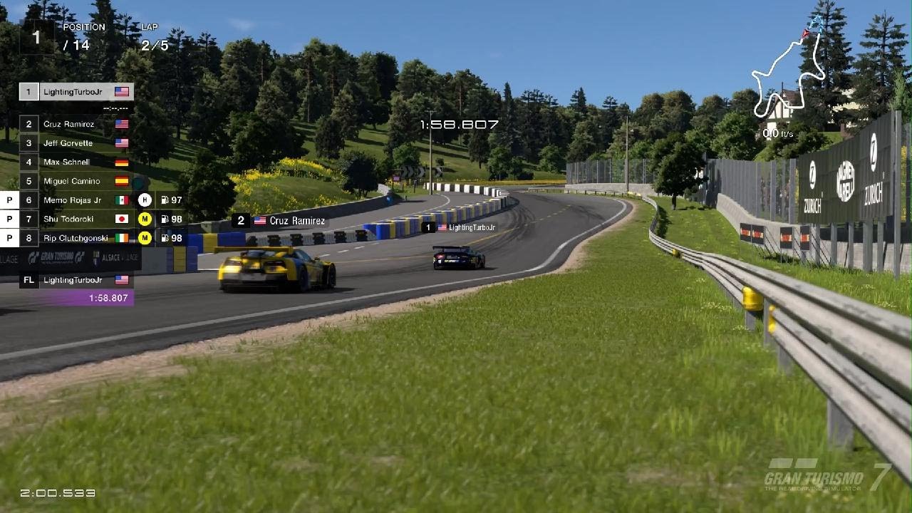 RACERS ARE GOING FOURWIDE AT ALSACE| WGP SEASON 5 EP 33