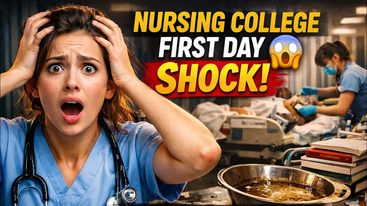 Nursing College First Day Shock 😱 | Reality of First Day in Nursing College | Must Watch
