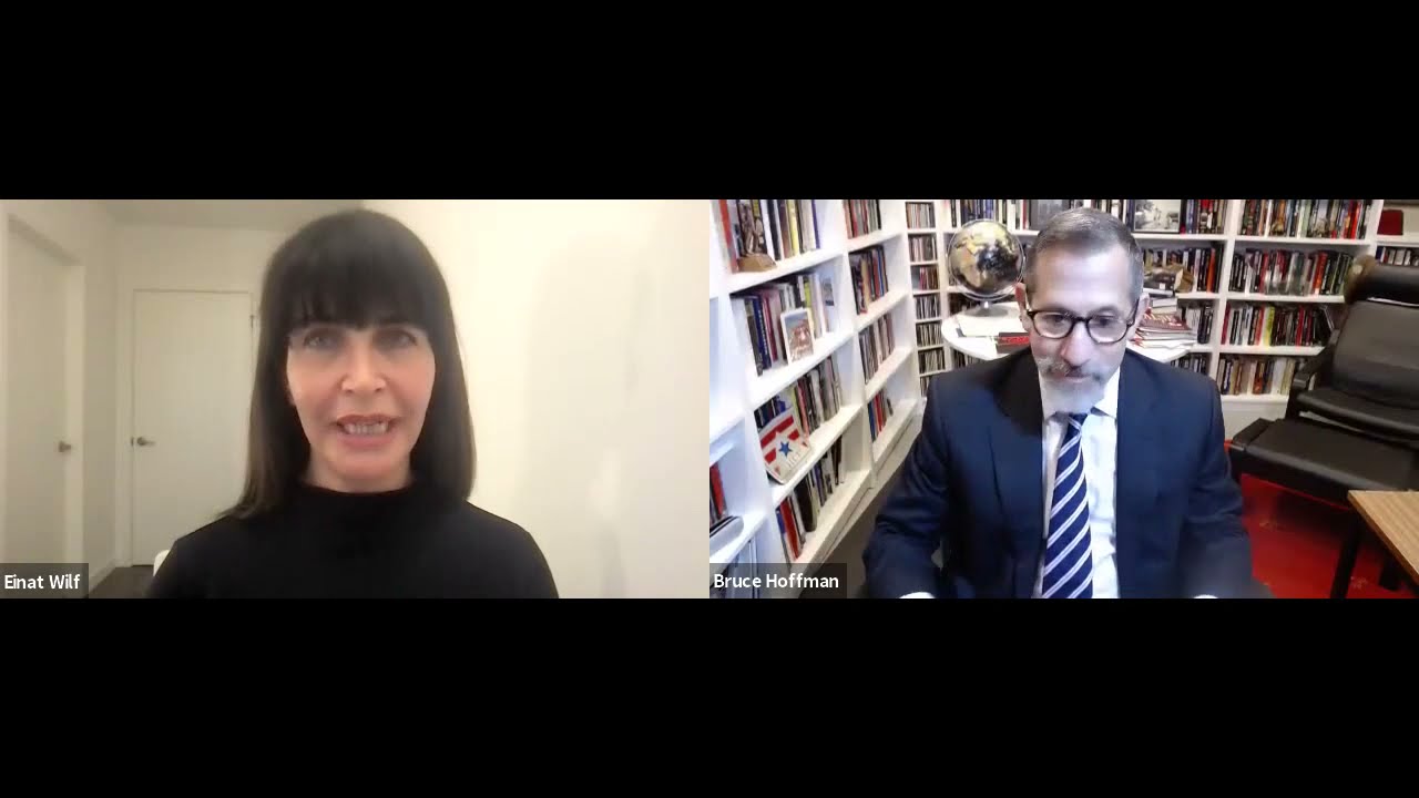 Einat Wilf Goldman Lecture - “Arab Zionism and the Path to Peace